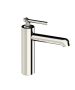 Horus Minoé Contemporary Collection - Single Lever Basin Mixer - with Drain Valve with Cover - Chrome 49.709-CH