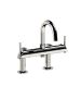 Horus Minoé Contemporary Collection - Complete Deck Thermostatic Bath-shower Mixer - Metal Gun 49.785-CF