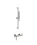 Horus Minoé Contemporary Collection - Complete Set : Exposed Thermostatic Wall Bathshower Mixer - Chrome 49.795-CH