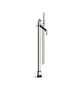 Horus Minoé Contemporary Collection - Complete Exposed Thermostatic Wall Bath-shower Mixer - Satin Brass 49.799-LS
