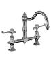 Horus Montmartre Classic Collection - 2-hole Kitchen Mixer / No Waste - Polished Nickel 50.101-NB