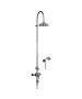 Horus Ascott Classic Collection - Complete Thermostatic Wall Shower with Ceramic Dial - Chrome 65.745-CH