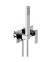 Horus Philae Equinox316 Collection - Wall-mounted Shower Mixer + Hand Shower + Flexible - Metal Gun 80.782.E2-CF