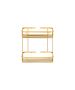 Sanco Shower Baskets Διπλή παραλ/μη Θήκη PVD χρυσό ορείχαλκο βουρτσιστό 00004-PVD-02BR