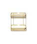 Sanco Shower Baskets Διπλή παραλ/μη Θήκη PVD χρυσό ορείχαλκο γυαλιστερό 00004-PVD-02PL