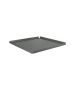 Sanco Hotel Amenities Coffee tray (AISI 304) Ανθρακί ανάγλυφο 00134-Μ118