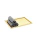 Sanco Hotel Amenities Guest Towel Tray PVD χρυσό ορείχαλκο βουρτσιστό 00136-PVD-02BR