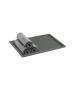 Sanco Hotel Amenities Guest Towel Tray Ανθρακί ανάγλυφο 00136-Μ118
