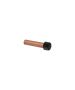 Sanco Bath Robe Hook & Door Stop Επιτοίχιο Στοπ πόρτας Χάλκινο ματ 00251-Μ26