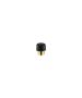 Sanco Bath Robe Hook & Door Stop Επιδαπέδιο Στοπ πόρτας PVD χρυσό ορείχαλκο γυαλιστερό 00252-PVD-02PL