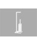 Sanco Towel Stands Καλόγερος Λευκό ματ 00544-Μ101