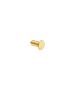 Sanco Bath Robe Hook & Door Stop Μονό Άγγιστρο PVD χρυσό ορείχαλκο βουρτσιστό 00671-PVD-02BR