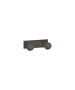 Sanco Bath Robe Hook & Door Stop Διπλό Άγκιστρο Σκούρο μπρονζέ ματ 00682-DM25