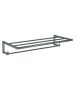 Sanco Towel racks Ραφιέρα Πετσετών Ανθρακί ανάγλυφο 00918-Μ118