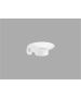 Sanco Corner Σαπουνοθήκη Λευκό ματ 22702-Μ101