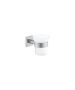 Sanco Iconic Glass Holder PVD νίκελ ατσάλι 26701-PVD-11BR
