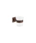 Sanco Iconic Glass Holder Wenge ανάγλυφο 26701-Α75