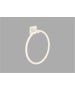 Sanco Iconic Towel Ring Μπεζ ματ 26709-Μ102
