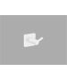 Sanco Iconic Double Bath Robe Hook Λευκό ματ 26748-Μ101