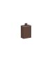 Sanco Bathroom Set Cosmetic Box Wenge ανάγλυφο 80102-Α75