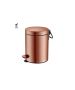 Sanco Waste Bins Χαρτοδοχείο 5 lt Soft Close (AISI 304) PVD κόκκινος χαλκός βουρτσιστός 90605-PVD-10BR