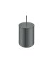 Sanco Waste Bins Χαρτοδοχείο 5lt Ανθρακί ανάγλυφο 90606-Μ118
