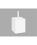 Sanco Waste Bins Χαρτοδοχείο Λευκό ματ 90653-Μ101
