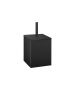Sanco Waste Bins Χαρτοδοχείο Μαύρο ματ 90653-Μ116