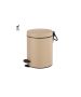 Sanco Waste Bins Χαρτοδοχείο 5lt Soft Closing System Μόκα ματ 90680-M103