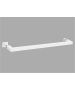 Sanco Glass Door Accessories Λαβή / Πετσετοθήκη Λευκό ματ GL0723-Μ101