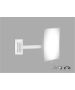 Sanco Cosmetic mirrors Μεγεθυντικός καθρέπτης x3 Λευκό ματ MR-305-Μ101
