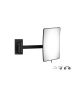 Sanco Cosmetic mirrors Μεγεθυντικός καθρέπτης x3 Μαύρο ματ MR-305-Μ116