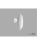 Sanco Cosmetic mirrors Μεγεθυντικός καθρέπτης x3 Λευκό ματ MR-702-Μ101