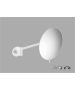 Sanco Cosmetic mirrors Μεγεθυντικός καθρέπτης x3 Λευκό ματ MR-705-Μ101
