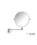 Sanco Cosmetic mirrors Μεγεθυντικός καθρέπτης 2 όψεων x5 Χρώμιο MR-811-Α03