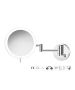 Sanco LED Cosmetic mirrors Μεγεθυντικός καθρέπτης x3 με LED Χρώμιο MRLED-701-Α03