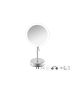 Sanco LED Cosmetic mirrors LED Επικαθήμενος Καθρέπτης μεγεθυντικός x3 PVD νίκελ ατσάλι MRLED-903-PVD-11BR