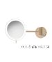 Sanco LED Cosmetic mirrors LED Καθρέπτης μεγεθυντικός x3 usb charging Μόκα ματ MRLED-905-M103