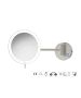 Sanco LED Cosmetic mirrors LED Καθρέπτης μεγεθυντικός x3 usb charging Γκρι τσιμέντου ματ MRLED-905-M104