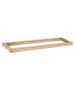 Sanco Glass Door Accessories Διπλή Λαβή / Πετσετοθήκη PVD θερμό μπρονζέ βουρτσιστό SET-GL0723-PVD-01BR