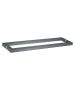 Sanco Glass Door Accessories Διπλή Λαβή / Πετσετοθήκη Ανθρακί ανάγλυφο SET-GL0723-Μ118