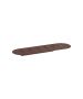 Sanco Shower Shelves Σπογγοθήκη (AISI 304) Wenge ανάγλυφο SH-0301-Α75