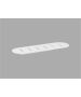 Sanco Shower Shelves Σπογγοθήκη (AISI 304) Λευκό ματ SH-0301-Μ101