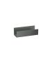 Sanco Shelves Ράφι 30cm Ανθρακί ανάγλυφο SH-0502-W30-Μ118