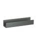 Sanco Shelves Ράφι 45cm Ανθρακί ανάγλυφο SH-0502-W45-Μ118