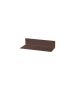 Sanco Shelves Ράφι 30cm Wenge ανάγλυφο SH-0503-W30-Α75