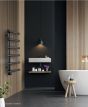Θερμαινόμενη Πετσετοκρεμάστρα H100x50cm Inox Brushed Υδραυλική/Ηλεκτρική Λειτουργία AISI 304 Thermo Accent ACC10050-111