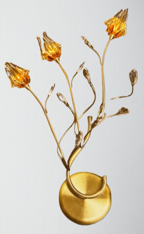 2002-3A  FLOWER BOUQUETE WALL LAMP A4 HOMELIGHTING 77-1017