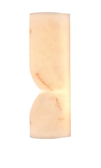Επίτοιχο φωτιστικό, Alabaster, 10W, 1100 lm, 3CCT by switch on baseD:40X12cm43072