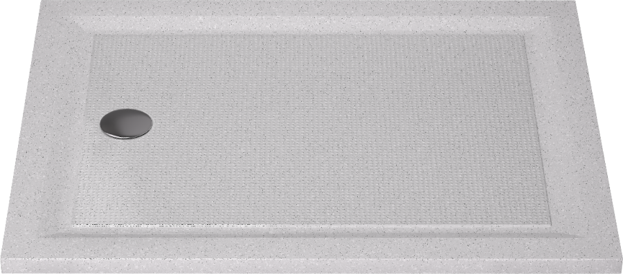 Sanitec A202 Ντουζιέρα Flat Classic 120×70 A202G-14-Metallic-Ice